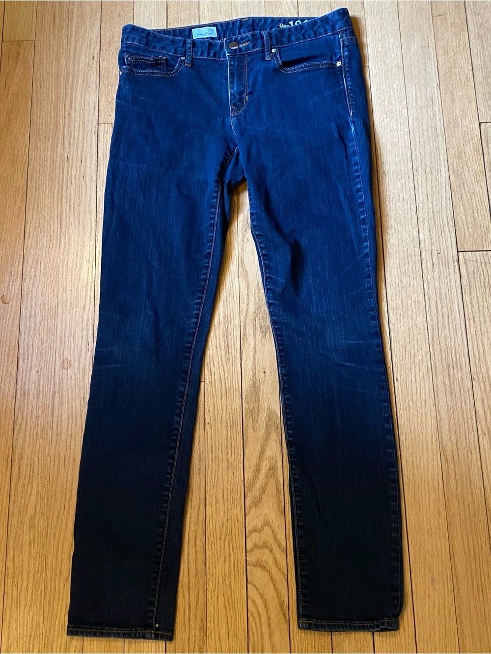 GAP 1969 Jeans Womens 29 Always Skinny Stretch Denim Dark Blue Casual Staple 31”